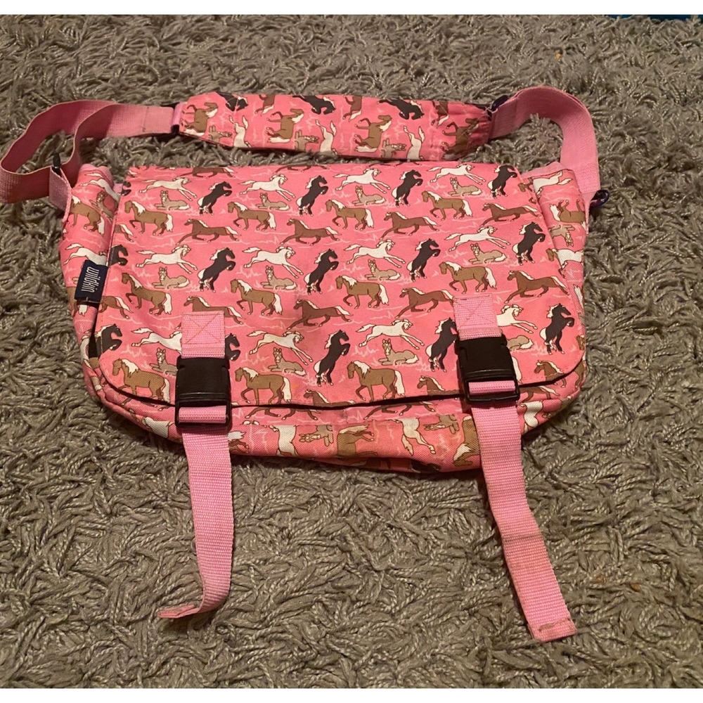 Wildkin horse bag pink